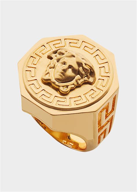 chevaliere versace argent|Bague pour Homme .